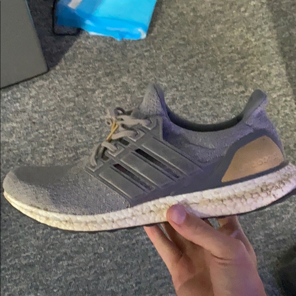Ultra boost grey and tan
